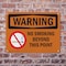 Signmission No Smoking Beyond This Point OSHA Warning Sign, Plastic, 10in W x 7in L, 2PK OS-2PACK-WS-P-710-L-12710 - alternate 7